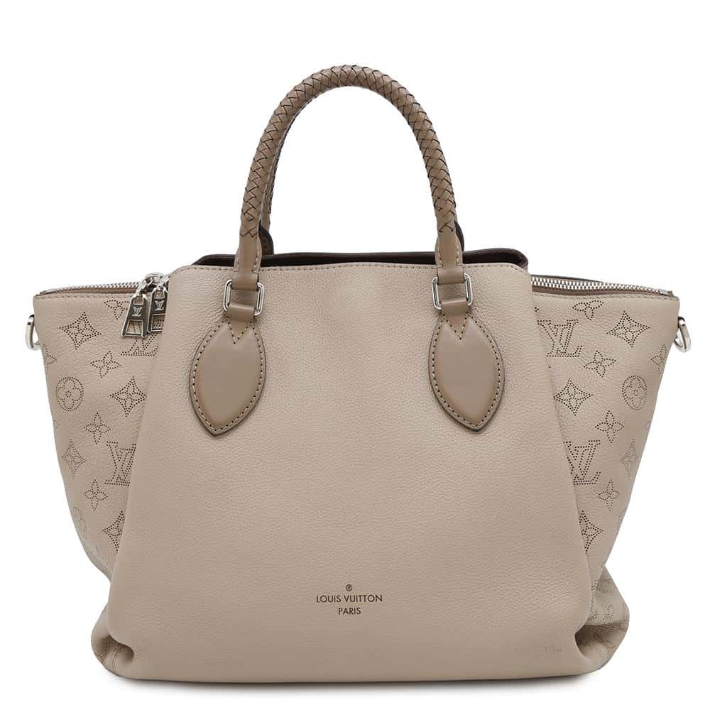 Louis Vuitton Monogram Mahina Haumea Handbag Tassel Bag